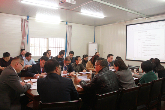 会议室召开医疗质量考核专家组2019年第一次会议,院领导史克祥,熊春林